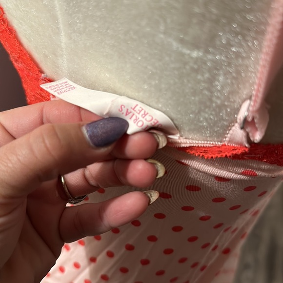 Victoria’s Secret polka dot lingerie top - Picture 5 of 7